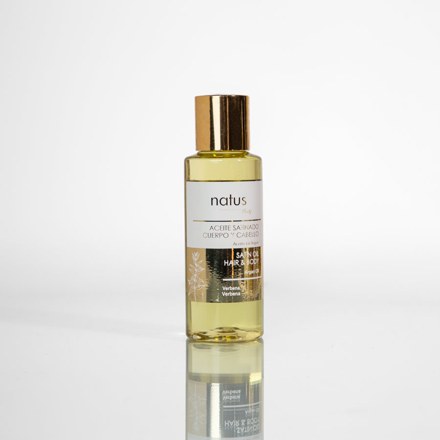 Aceite Satinado Corporal y Capilar Aceite de Argán