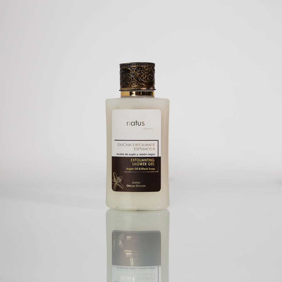 Exfoliating shower gel