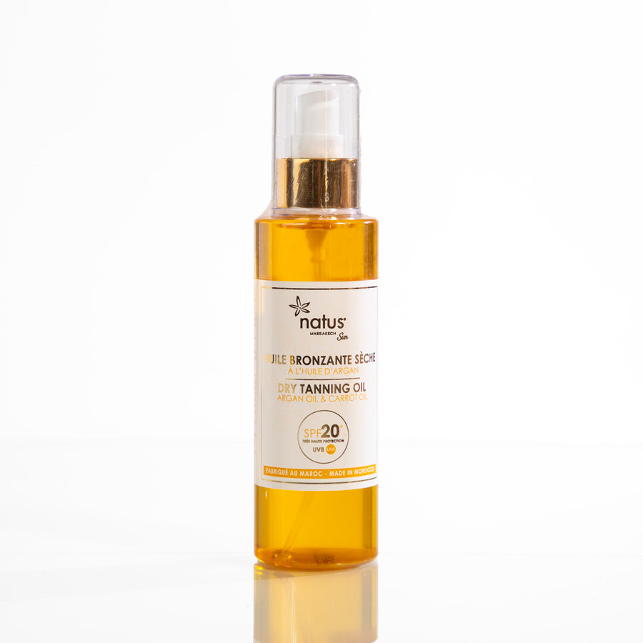 Dry Tanning Oil with Argan and Carrot Oil SPF20