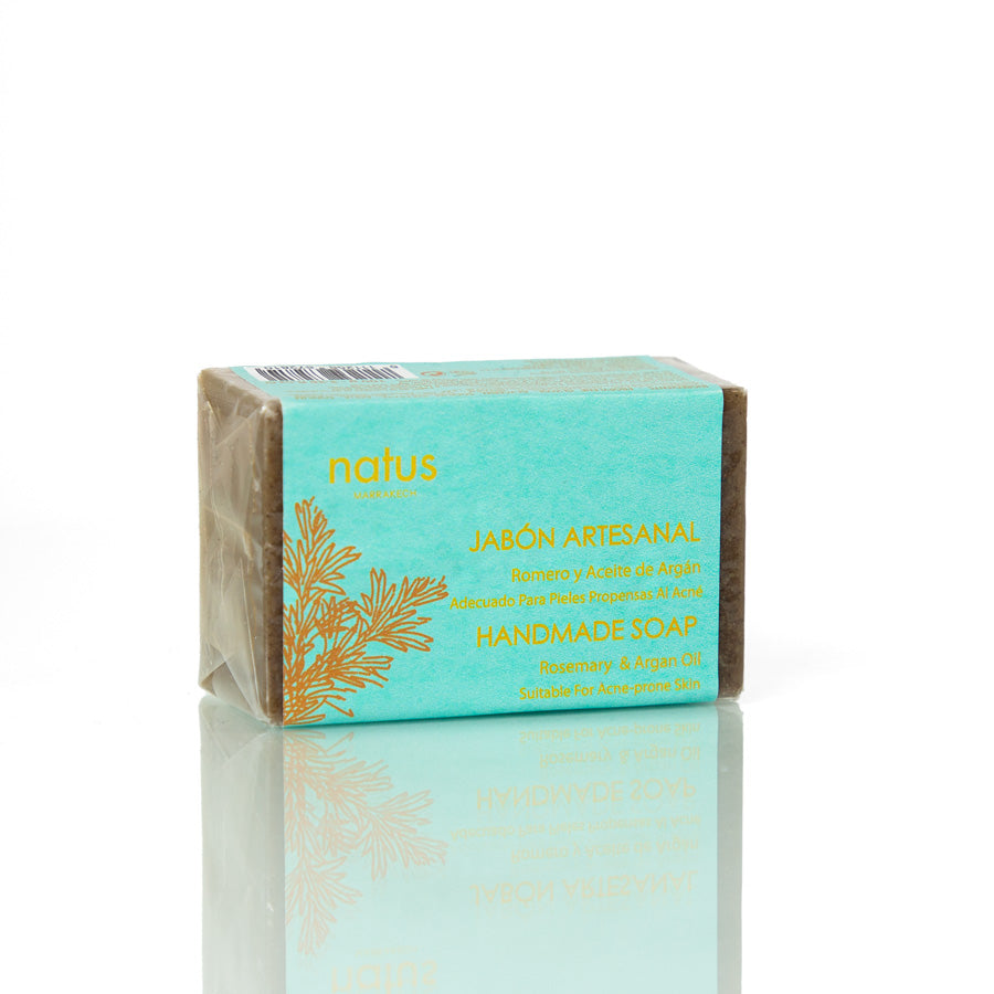 Rosemary and argan oil Therapeutic Soap for oily and acne-prone skin