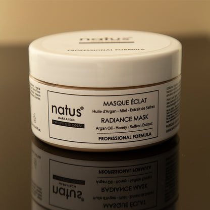 Maschera illuminante con Argan, Miele e Zafferano 250ml