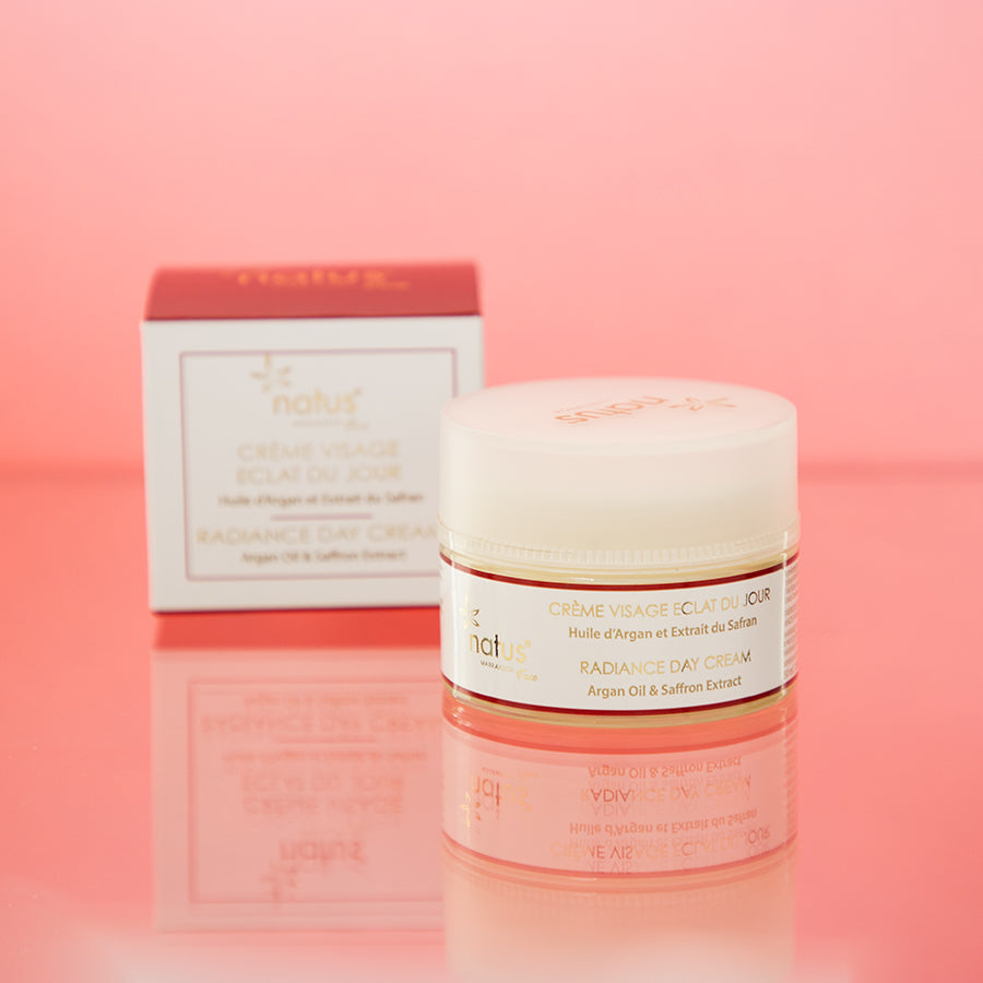 Éclat du Jour Face Cream with Argan Oil and Saffron Extract