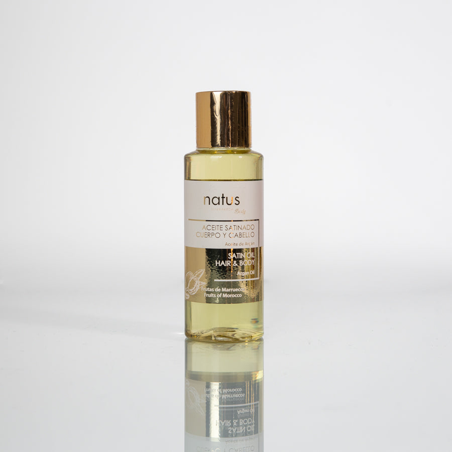 Huile Satin Corps et Cheveux Huile d&