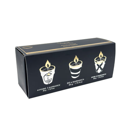Pack 3 velas artesanales