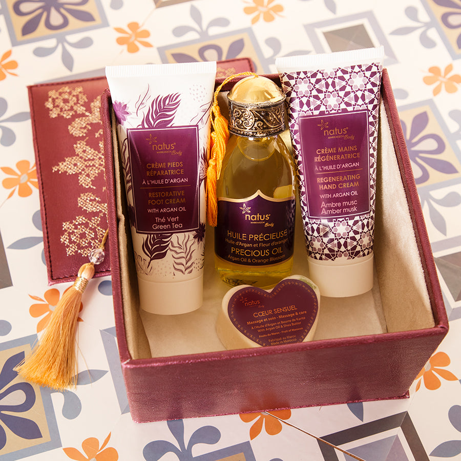 Coffret Etoile Violet Manucure et pédicure