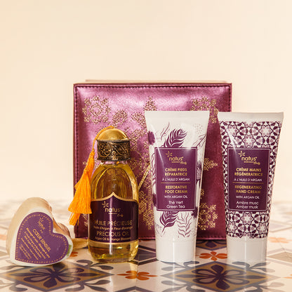 Coffret Etoile Violet Manucure et pédicure