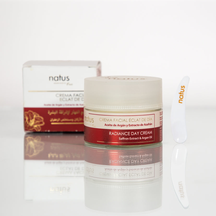 Crema facial Éclat du Jour con Aceite de Argán y Extracto de Azafrán