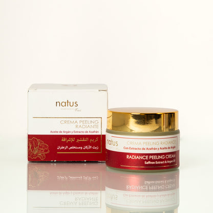 Crema peeling Eclat con Aceite de Argàn y Azafran 50ml