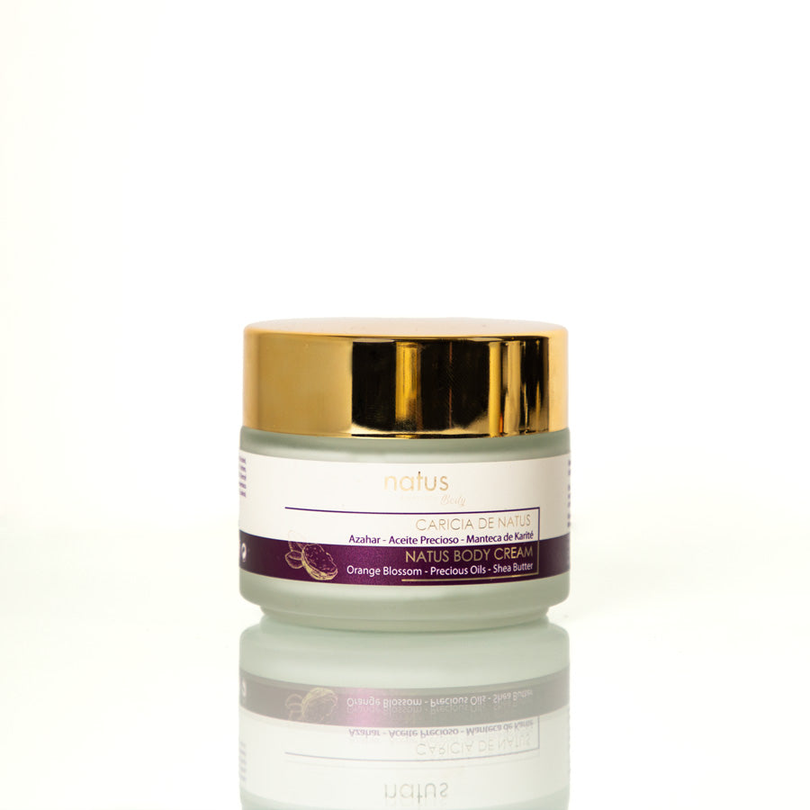 Caresse de natus, Crème aux huiles précieuses et beurre de karité 100ml