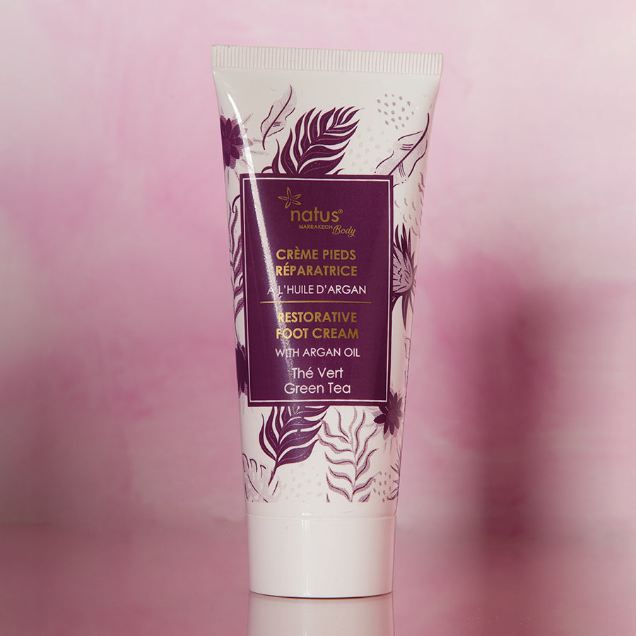 Foot repair cream with Argan Oil and Green Tea