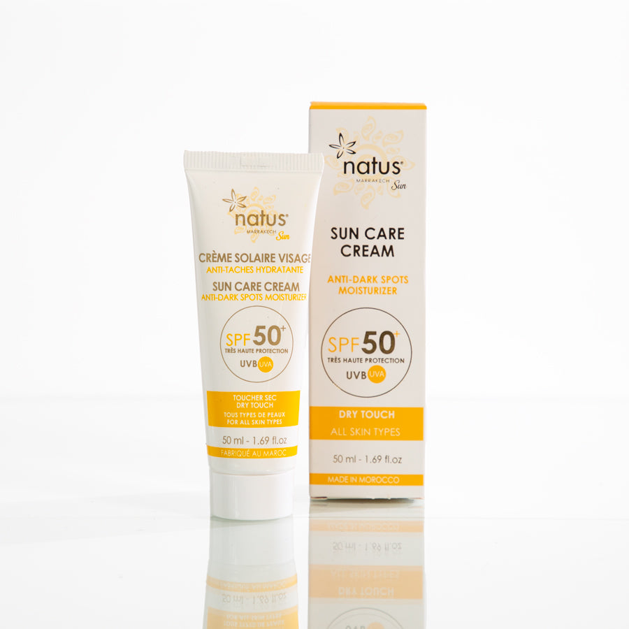Crème solaire visage SPF50 