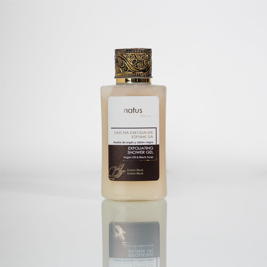 Exfoliating shower gel