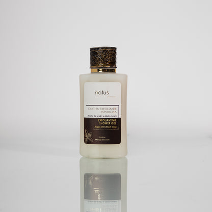 Exfoliating shower gel