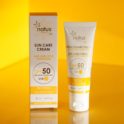 Crème solaire visage SPF50 