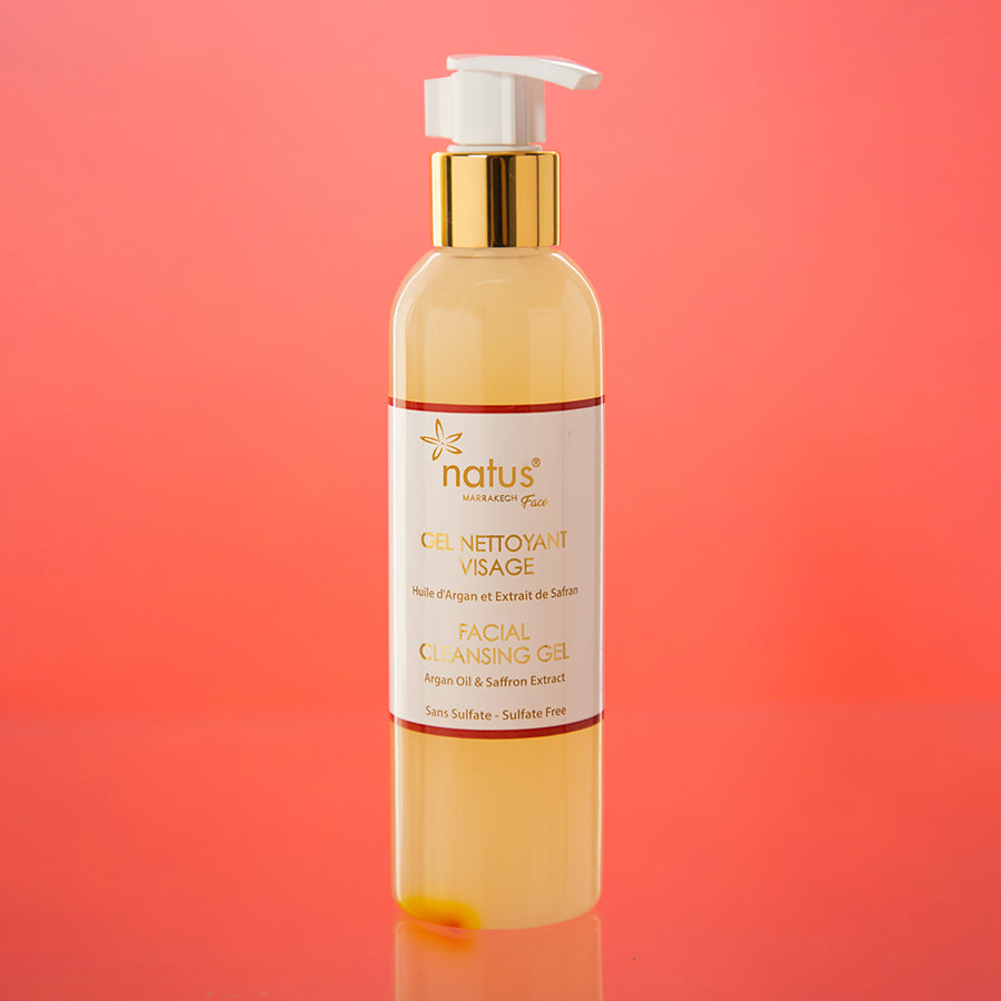Gel limpiador facial sin sulfato