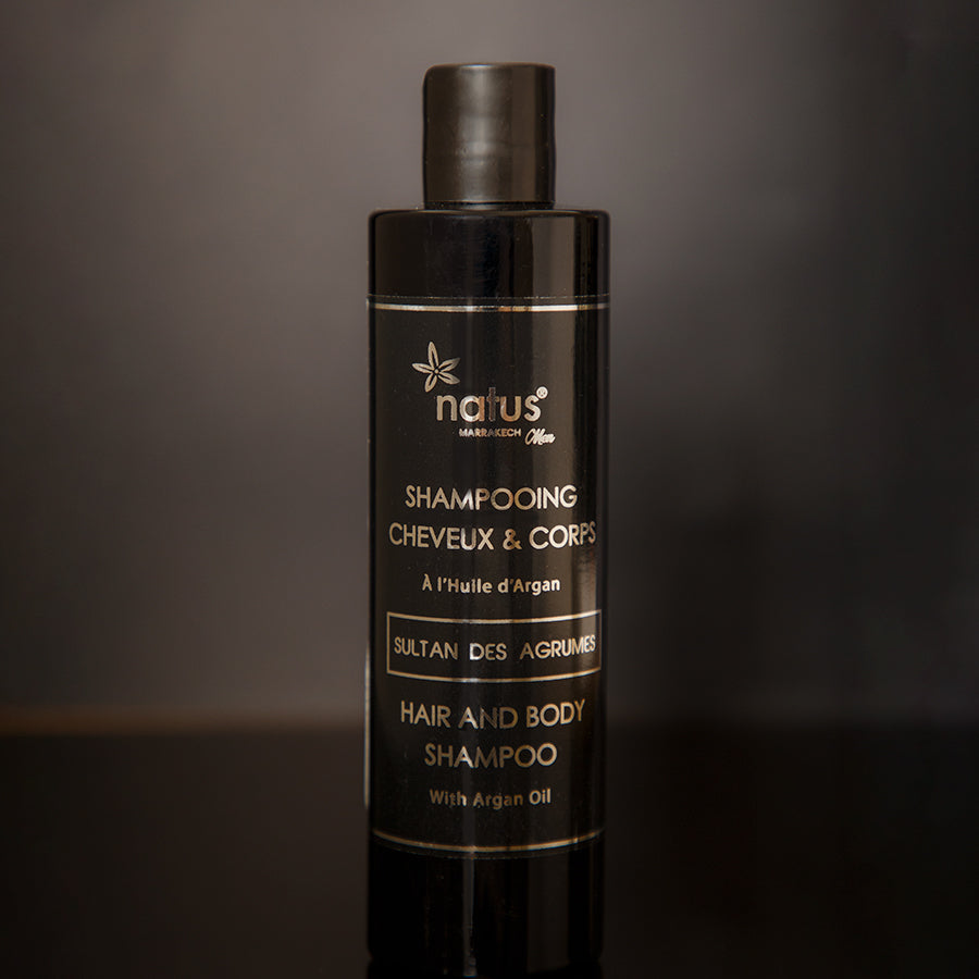 Hair and body shampoo with Argan Oil - SULTAN DES AGRUMES