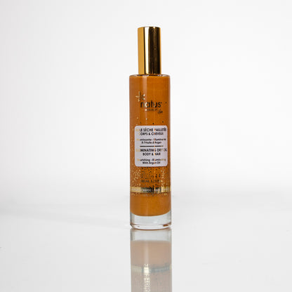 Glitter dry oil with Argan oil