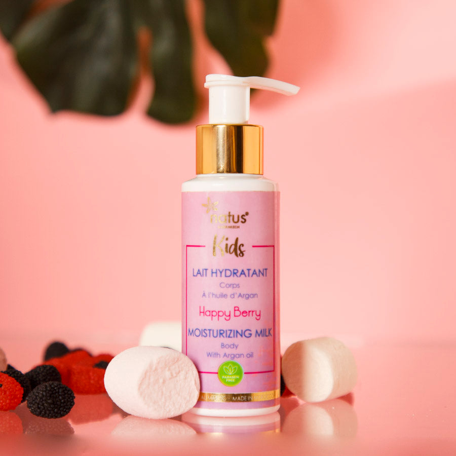 Lotion corporelle hydratante aux fruits rouges