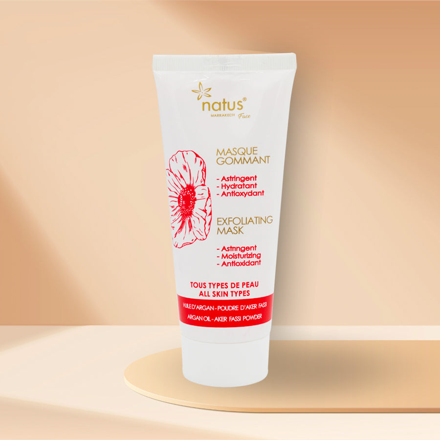 Masque exfoliant coquelicot