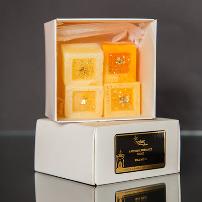 Solid scented wax perfume box 4 pcs