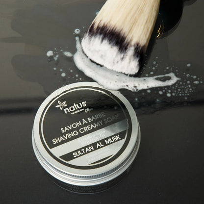 Savon à barbe crémeux à l&