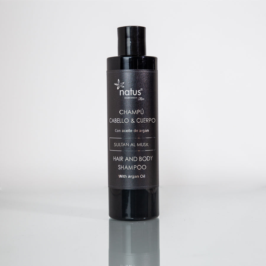 Shampo Capelli e Corpo con olio di Argan - SULTAN AL MUSK