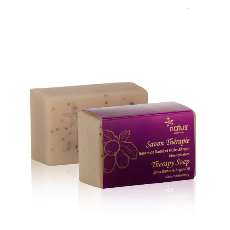 Ultra Moisturizing Therapeutic Handmade Soap with Shea Butter and Argan Oil